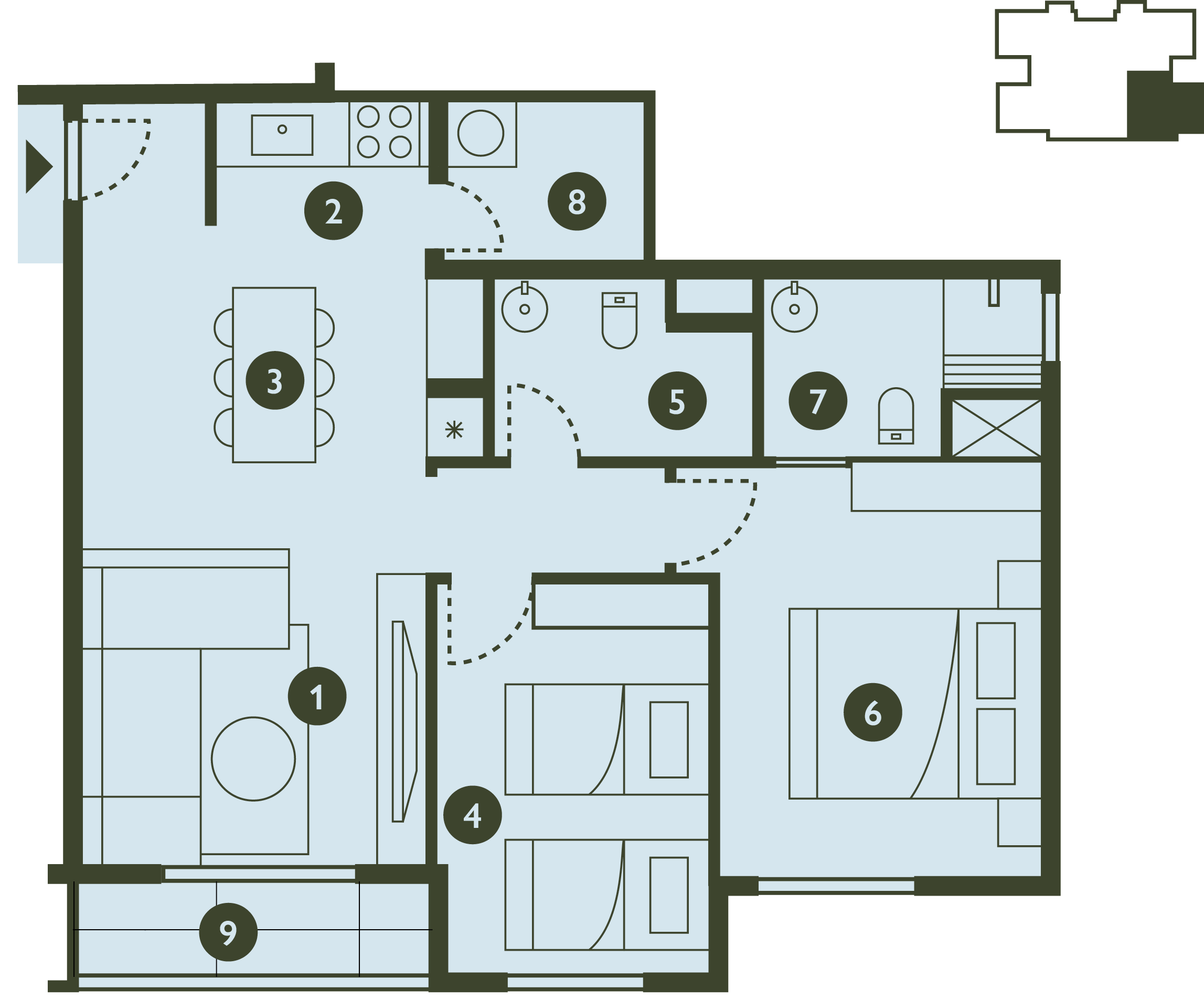 Two bedroom Type 02
